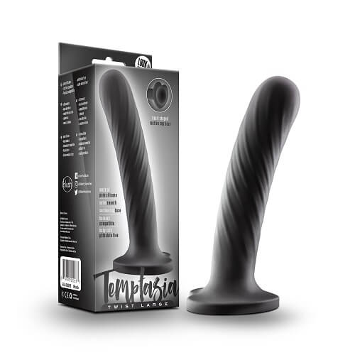 Blush - Temptasia Silicone Twist Dildo Large