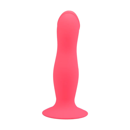 Loving Joy - 6 Inch Silicone Dildo with Suction Cup Pink