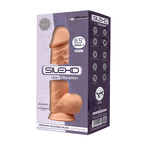 SilexD - Realistic Dual Density Vibrator 8.5 inch