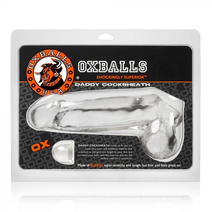Oxballs - Daddy Sheath - Clear