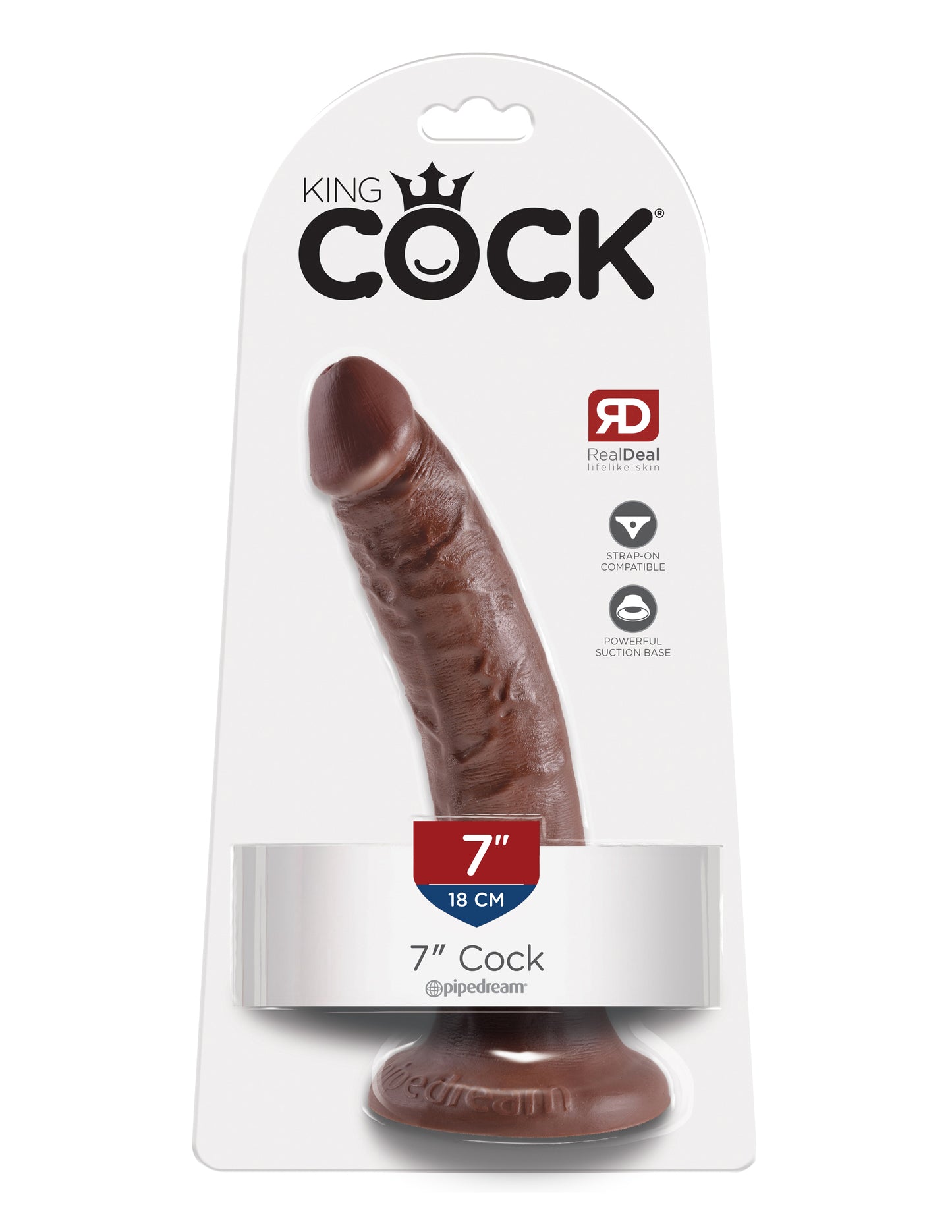 King Cock - 7 inch - Brown