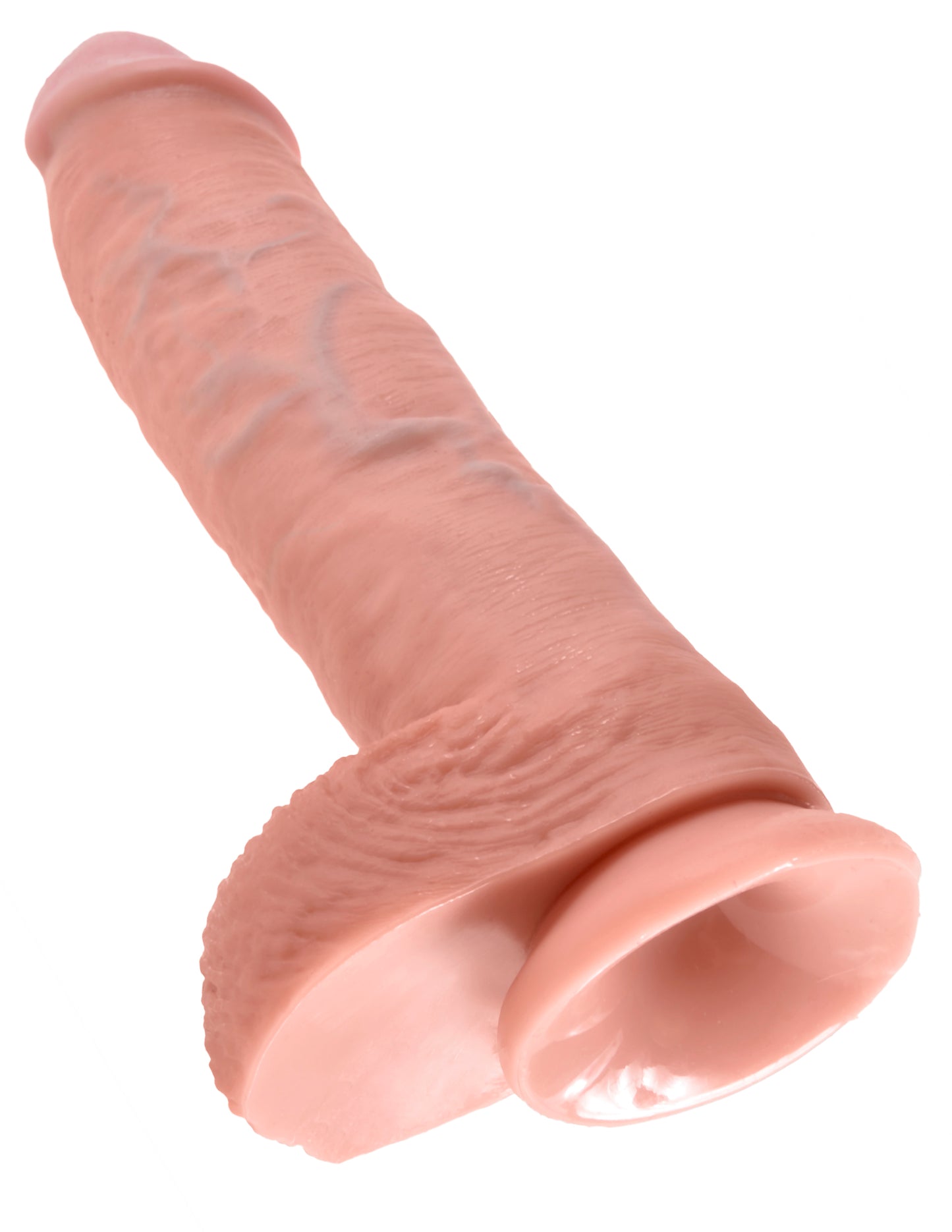 King Cock - 10 inch with balls - Light