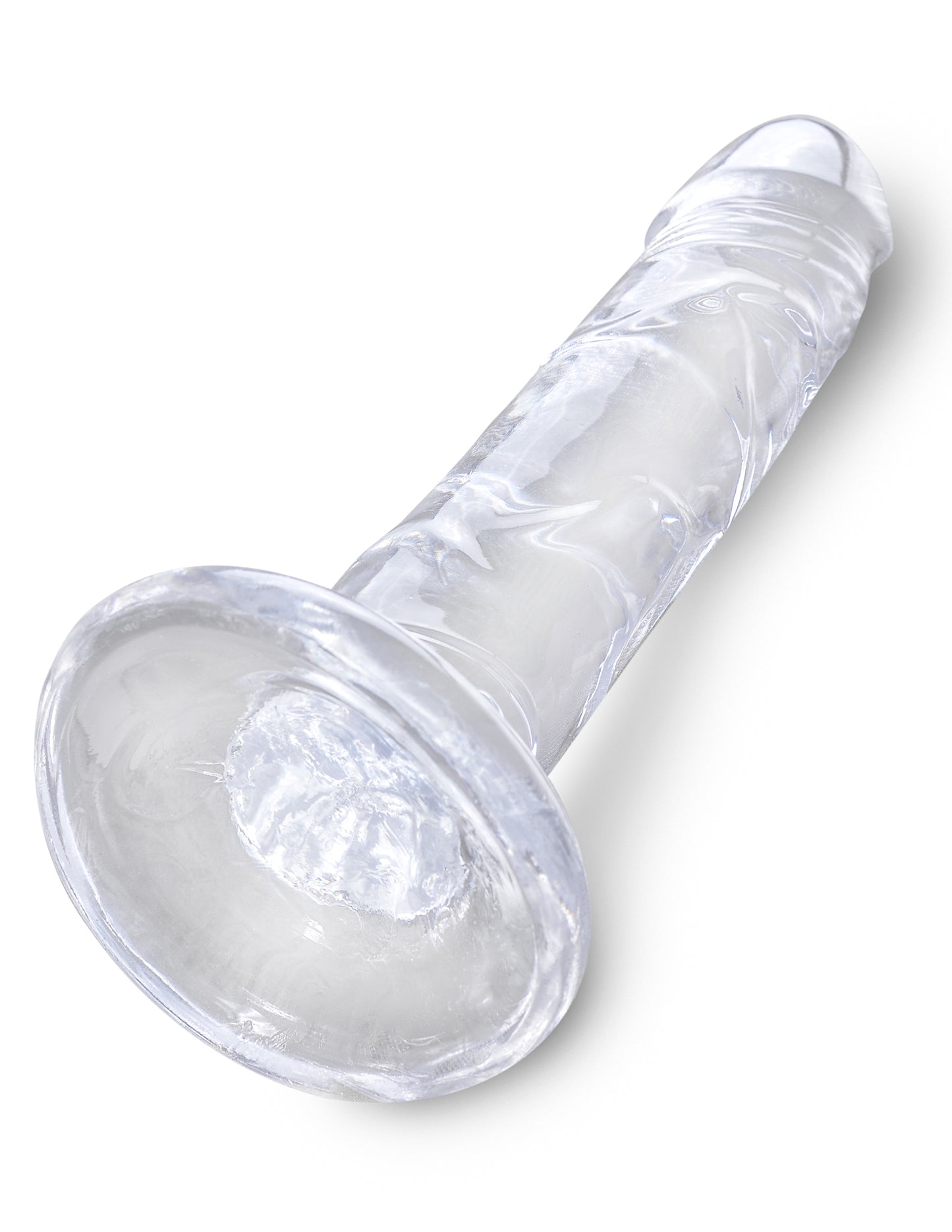 King Cock - 6 inch - Clear
