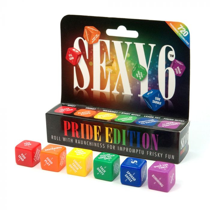 Sexy 6 - Pride Edition Dice - Gender Neutral