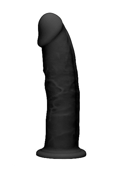 Real Rock Ultra - Silicone Dildo Without Balls - 19,2 cm - Black