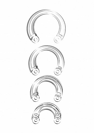 Man Cage Spare Ring Set - Transparent