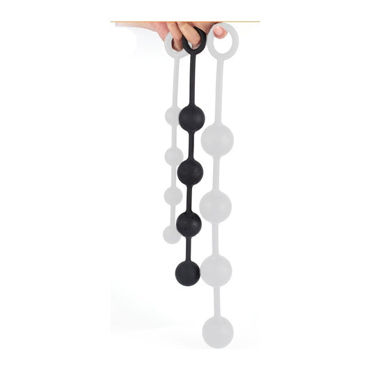 Silicone Anal Beads - Medium 35 x 4 cm