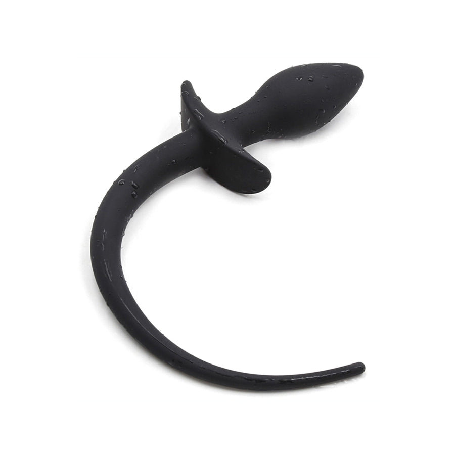 Kinky Puppy - Silicone Tail Plug Black
