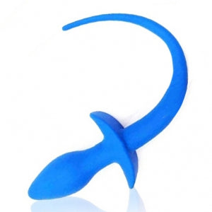 Kinky Puppy - Silicone Tail Plug - Blue